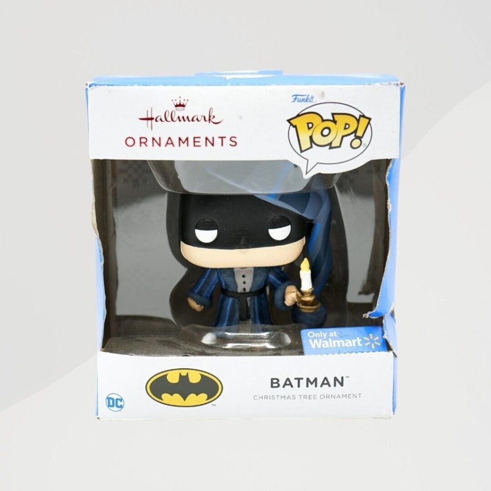Hallmark Funko POP Resin DC Comics Batman as Ebenezer Scrooge Christmas Ornament